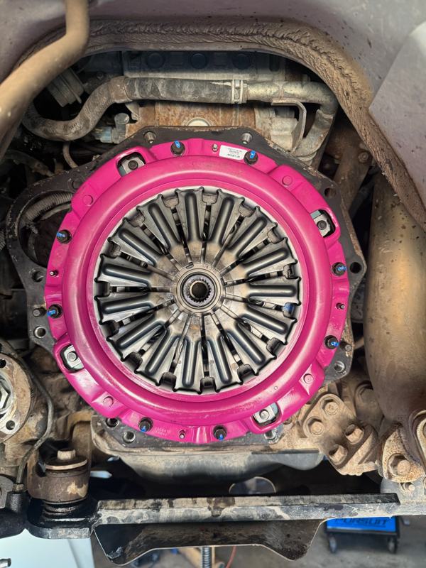 New clutch fitted